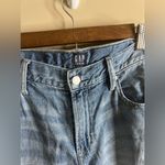 Gap denim size 27 best girlfriend jeans linen blend Photo 2