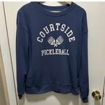 C&C California  Blue Courtside Pickleball Sweatshirt Photo 2