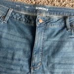 Sonoma NWT!  Distressed Light Wash Jean Short Size 24W Photo 4