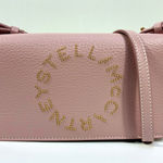 Stella McCartney Mini Logo Faux Leather Crossbody Bag Pale Mauve NEW Photo 0