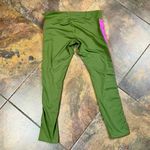 Umbro Green Pink Activewear Leggings Large Photo 8
