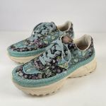 Coach Womens Shoes Blue Floral Runner Chunky Athletic Sneaker G3625 US 8.5 B Photo 2