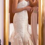 W•too NWT~ WTOO Ivory "Flora" Strapless Sweetheart Neck Wedding Dress Bride Gown ~12 Photo 3
