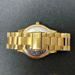 Michael Kors  WOMENS STAINLESS STEEL GOLD TONE WATCH EXTRA LINKS SNAP CLOSURE Photo 4