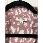 Andree by Unit Andrée‎ by Unit Blazer S Open Pink Leopard Print Jacket Photo 2