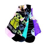 Star Wars Womens No Show Socks The Mandalorian Grogu Baby Yoda 5 Pairs Fun Gift Photo 0