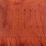 ADIVA Eyelet Tank Top Orange Size M Photo 1