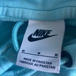 Nike aqua blue hoodie sweatshirt medium Photo 3