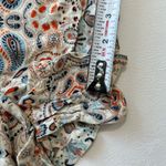 New Look  Women’s Paisley Print Shorts Boho Summer Casual Size L Photo 4