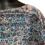 Joie  Sofinne Floral Print Blouson Silk Minidress, Dusty Mink Photo 4