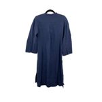 MM.LaFleur NWT M.M. Lafleur Melissa Stretch Linen Shirt Dress‎ in Blueberry Size 6 Photo 2
