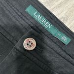 Ralph Lauren  Black Boot Cut Pants Straight Leg Dressy Jeans Mid Rise Size 10 Photo 1