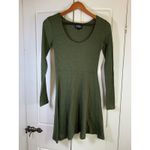 Angie  Ribbed Knit Long Sleeve Dress Size Small Punk‎ Grunge Skater Alternative Photo 2