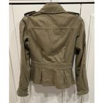 L.A.M.B. Gwen Stefani Army Green Military Style Jacket Size 2 Cotton Wool Y2K Photo 4