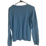 Route 66 Size Large 58% Wool Blend Metallic Blue Sweater Photo 3