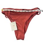 ANDIE NWT Swim Riviera High-Waisted Bikini Bottom Punch Orange XS Retro Fun Photo 6