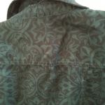 Croft & Barrow FINAL MARKDOWN  ultra suede blouse medium Photo 3