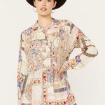 Johnny Was Women's Stano Monroe Tunic Bohemian Patchwork Button-Up Dress Photo 0