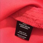 Double Zero  Red Tiered Scallop Sleeveless Sheath Dress Size Medium Photo 5