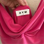 Aym Studio Island mini dress with shorts in Perfect Pink Size M Photo 4