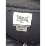 Everlast Black and White Striped Track Jacket Size Medium Photo 3