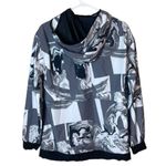 Nike Women’s Size Small Windbreaker Jacket Sportswear Marble All Over Print Photo 7