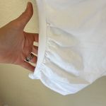 Sundance  white Surplice ruched tank Photo 3