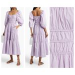 NICHOLAS Henna Tiered Gathered Cotton Photo 1