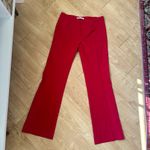 ZARA  hot pink mid rise trouser pants Photo 2