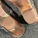 UGG  Kaylee Grey Suede Mule Slip On Wooden Clogs Stud Heels Women’s Size 8 Photo 11