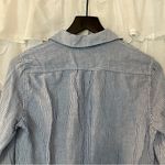 Dalia Collection  Stripe Adjustable Sleeve Shirt - Size XS Photo 6