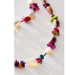 Free People Ariana Ost At The Market Necklace NWT Navy Bohemian Beach Whimsical Photo 6