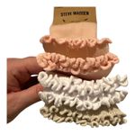 Steve Madden  3 Pack Ruffle Anklet Socks, Womens Size 5-10 Photo 1