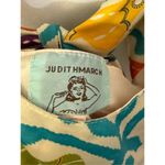 Judith March  BIRD PRINT DRESS TIE BACK M Photo 5