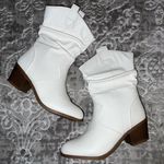 SheIn White Cowboy Boots Photo 0