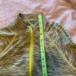 Athleta  Fast Track Quarter Zip Lime Green Pullover Photo 12