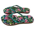 Vera Bradley ‎ Flip Flop Tropical Paradise Sandals Size 5-6 Photo 2