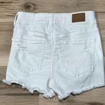 American Eagle White Super High Rise Shortie Shorts Women’s 2 Photo 1