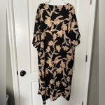 Maison Du Soir Kimono NWT Robe Gold Floral Size Small/Medium Yellow Photo 6