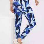 Aerie OFFLINE By  Blue Real Me Smocked High Waisted 7/8 Legging in Blue Breeze Photo 0