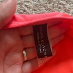 South Beach Coral Ruched Bikini Photo 5