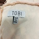 Tobi  Pink Lace Deep V Dress Sz Small Wedding Guest Shower Photo 8