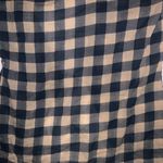 Acacia Swimwear Blue Checkered Top Photo 1