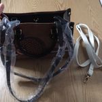 New Women’s Jeanna Wood Collie Dog 🐕 Brown Tote Bag Size 8”x11”x4” Photo 7