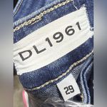 DL1961  Mara Mid Rise Instasculpt Straight Ankle Jeans Libby Size 29 Photo 6