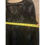 Apt. 9 Women Lace-Up Tunic Cover Up Black Size M Summer swim light V Neck  Photo 5