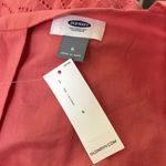 Old Navy  Sheath Tank Dress Women's Sz 6 Blue Eyelet Lace V-Neck Sleeveless New Photo 2