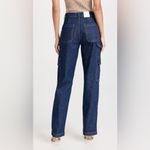 Simkhai Axelle Utility Cargo Jeans 25 Blue Photo 2
