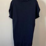 Zadig & Voltaire Wool Blue Rifle Dress Size XS V-Neck Sleeveless Tunic Oversized Photo 6