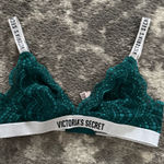 Victoria's Secret  Teal Lace Bralette Small Photo 0